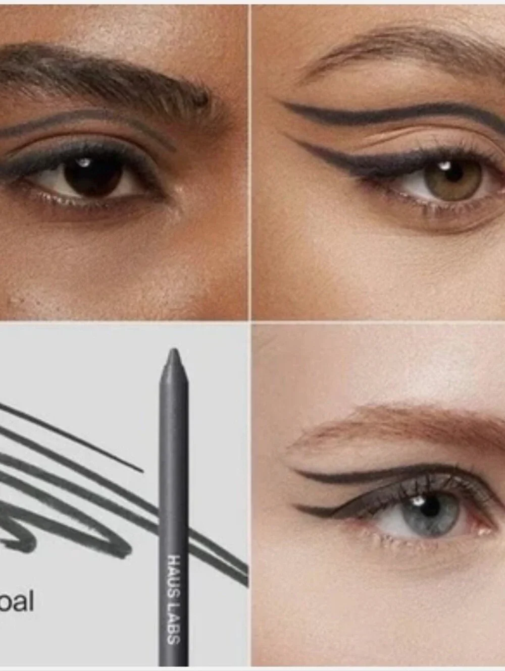 Haus Labs By Lady Gaga Optic Intensity Eco Eyeliner - Charcoal Matte